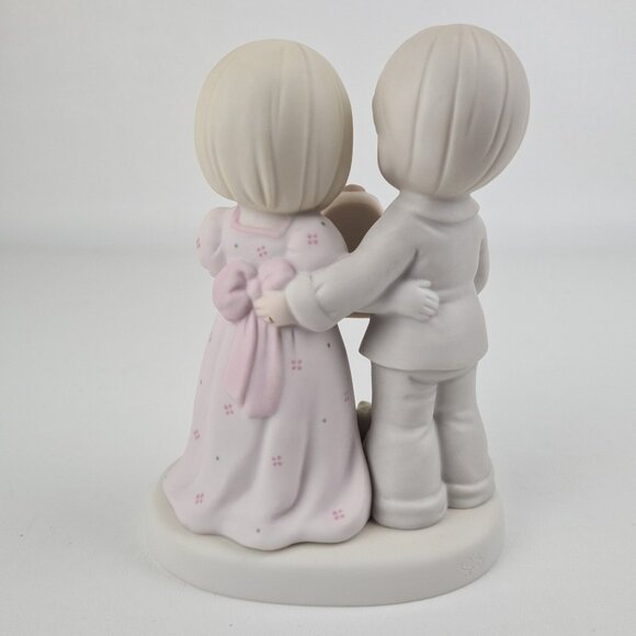 Precious Moments 163791 "Each Hour Is Precious With You" Porcelain Figurine - Picture 3 of 6